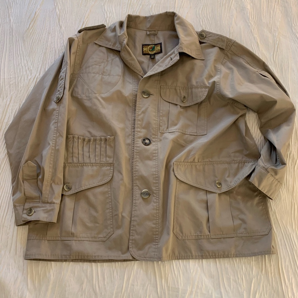 Vintage Outback Red 100% cotton field/hunting jacket, size medium